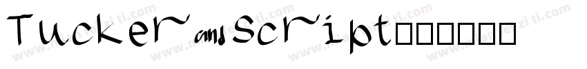 Tucker Script字体转换